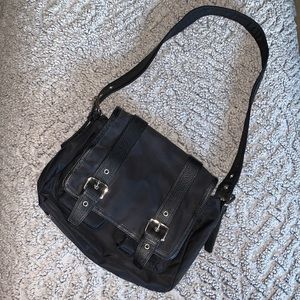 Talbots Black Multi-Pocket Bag
